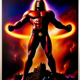 (full body)portrait oil on canvas,'Melchizedek',comic book cover, mystical colors,insanely detailed,realistic,intrincate detail,crystal clear eyes,perfectly drawn face, 16k resolution, masterpiece,Simon Bisley,Frank Frazetta,Alex Horley,ARTHUR ADAMS