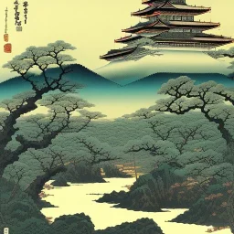 Ukiyo-e, landscape