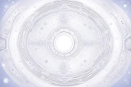 beautiful white cosmic design