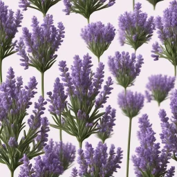 Concept of a lavender flower in a tourist hotel