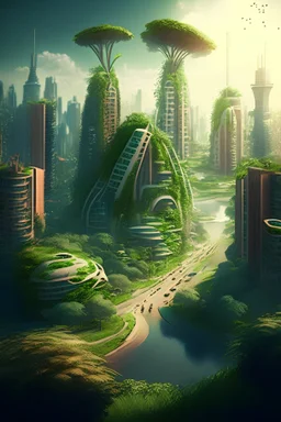 An environmentally friendly city