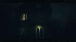 Hogyan is érthetné a második emeleti lakó a földszinten élő nyomorúságát? high contrast, detailed, dark , noir, thriller, deep dark colors, gloomy, cinematic