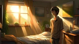 Our arrival at the end of this exciting series constitutes a mysterious mystery that leaves the reader in a state of confusion and wonder. 17 years old boy is in his room, its morning time, sunlight is coming on his face, he is confused weather it was a dream or real