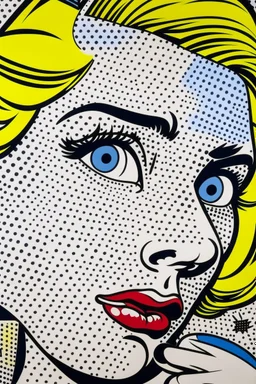 hyper inflation style of roy lichtenstein