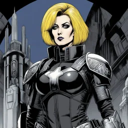 Judge Cassandra Anderson is a fictional law enforcer and psychic from the British science-fiction comics 2000 AD and Judge Dredd Megazine. Created by writer John Wagner and artist Brian Bolland, she first appeared in “Judge Death” (2000 AD #150, 1980). Her empathy, humor, and psychic gifts made her one of the most enduring characters in the Judge Dredd universe.