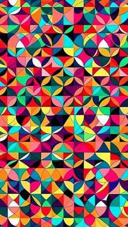 psychedelic geometric pattern