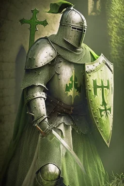 crusader holy light olive green dark medieval TambsTV knight paladin crusades