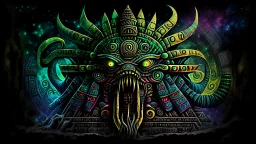 Lovecraft Cosmic Aztec monster