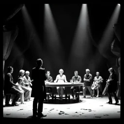 Off-Broadway production of Dune.