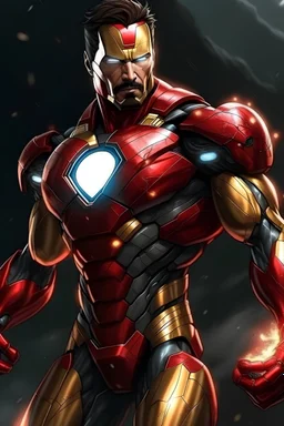 superman fusion ironman