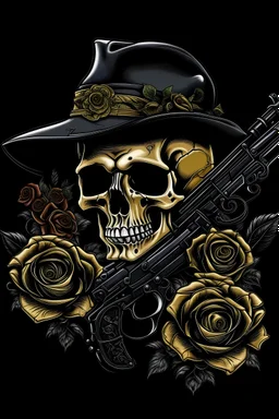 Guns and Roses black