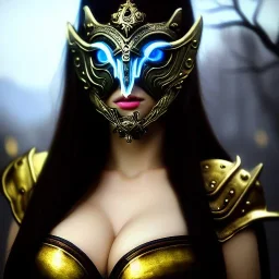 ultra detailed fullbody Portrait in oil on canvas of a beautiful busty woman with Skyrim Dragon priest mask ,extremely detailed digital painting, extremely detailed face,crystal clear Big Glowing eyes, mystical colors ,perfectly centered image, perfect composition,rim light, beautiful lighting, 8k, stunning scene,extremely sharp detail, finely tuned detail, ultra high definition raytracing, in the style of robert e howard and pablo oliveira and Ken Kelley and Ohrai Noriyoshi andSimon Bisley