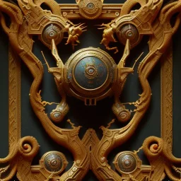 ancient ornate intricate border frame, cinematic, realistic, intricate details, photorealistic, octane render,artstation, mistery room background, 512K