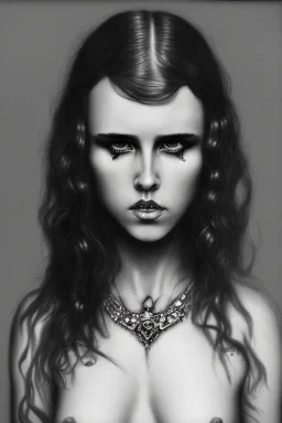 Danish Singer MØ face, Style John Kenn Mortensen,