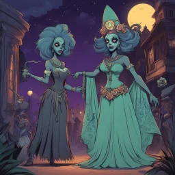 … I'm gonna tell you a story Strange as it might seem Of zombie voodoo gris-gris And the witch queen of New Orleans