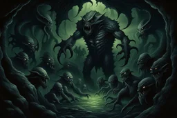 dark realm of nightmare creatures