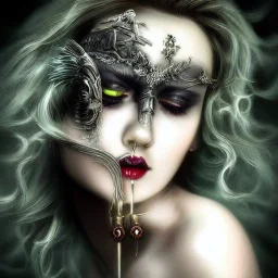 fantasy art dark mystic photo realistic