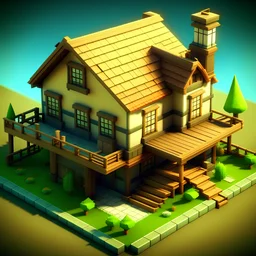 build a house video game