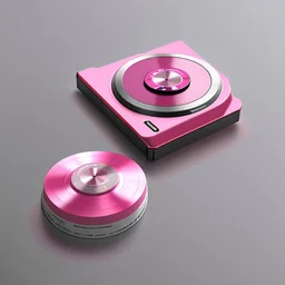 Pink CD-R design