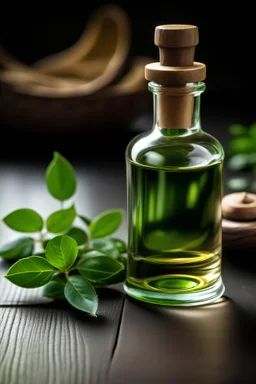 make a picture of a small bottle with oregano oil