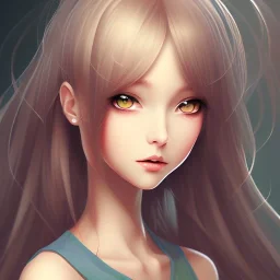 beautiful anime girl