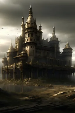 post apocalyptical castle