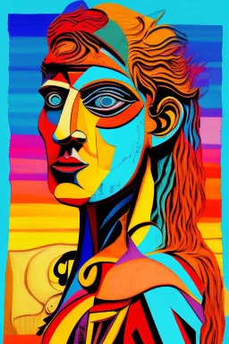 sunset picasso