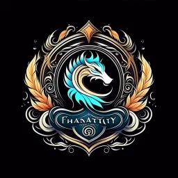 Fantasy style logo.