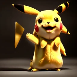 realistic pikachu