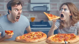 A couple irate about pizza refund