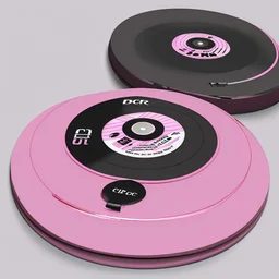 Pink CD-R design