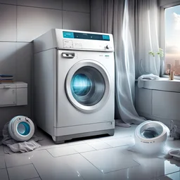 Washing machine in the distant future