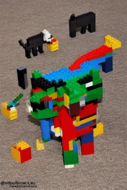 lego brick animal