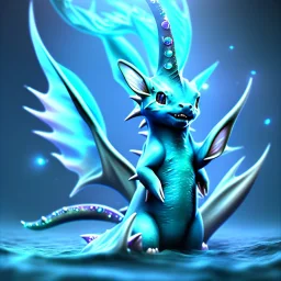 realistic vaporeon