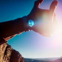 perfect human hand, RTX, reflection, 8k, glow, winning photography, caustics