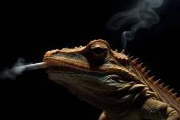 varan qui fume le cigare 8k