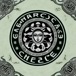 profile of discordian goddess eris and sacred chao in starbucks pebbles