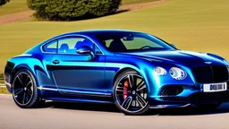 third generation Bentley Continental GT by its overall design. The front bumper seems to be derived from the BMW M3 (F80) and BMW M4 (F82/F83), while the headlights were most likely taken from modern Porsches, such as the Porsche 991. The tail lights and rear chrome trim might be based on the Lagonda Taraf. , Armored, 4K, Ultra Detailed