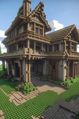 Minecraft house abandoned