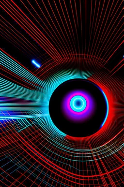 80s graphic design closeup of an eye being scanned by a red laser, sci-fi thriller, retrofuturism illustration, eyeball with steely blue pupil, greatly detailed, expression of fear and anger, animated illusion, dystopian theme, Razor sharp symbolic depiction of paranoia and madness, vector-based rotoscoping, interpolation, graphic novel styling, Resistance poster digital illustration, graphic design, hacking effects, coding, technology revolution, ultra hd, glitches, Fibonacci, liminal lighting