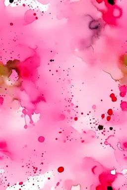 A pink sparkling wash of watercolor