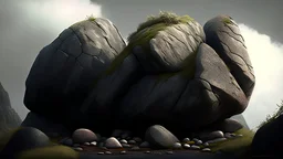 dwarf rock and stone