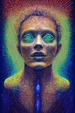 We want your soul; neo-surrealistic optical art