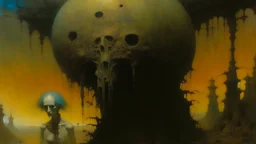 oil painting Leonor Fini Fiona Staples Alex Maleev Yves Tanguy Zdzisław Beksiński