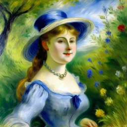 silver lining, painting by auguste renoir