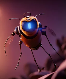 Robot bee, Pixar style