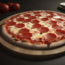 Realistic italian Pizza, hot, delicius, ultra detail, unreal engine 5, octane render 8k resulation, cinematic, cinematic lighting