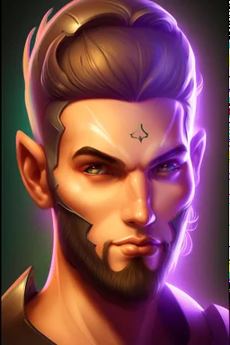 Tambs gamer logo male portrait fantasy