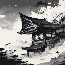 Nogi San is an ink illustrator and artist who blends traditional Japanese sumi e techniques with digital art to create a unique art style.