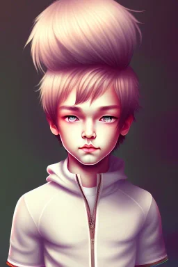 Shota, cute, portrait, shy